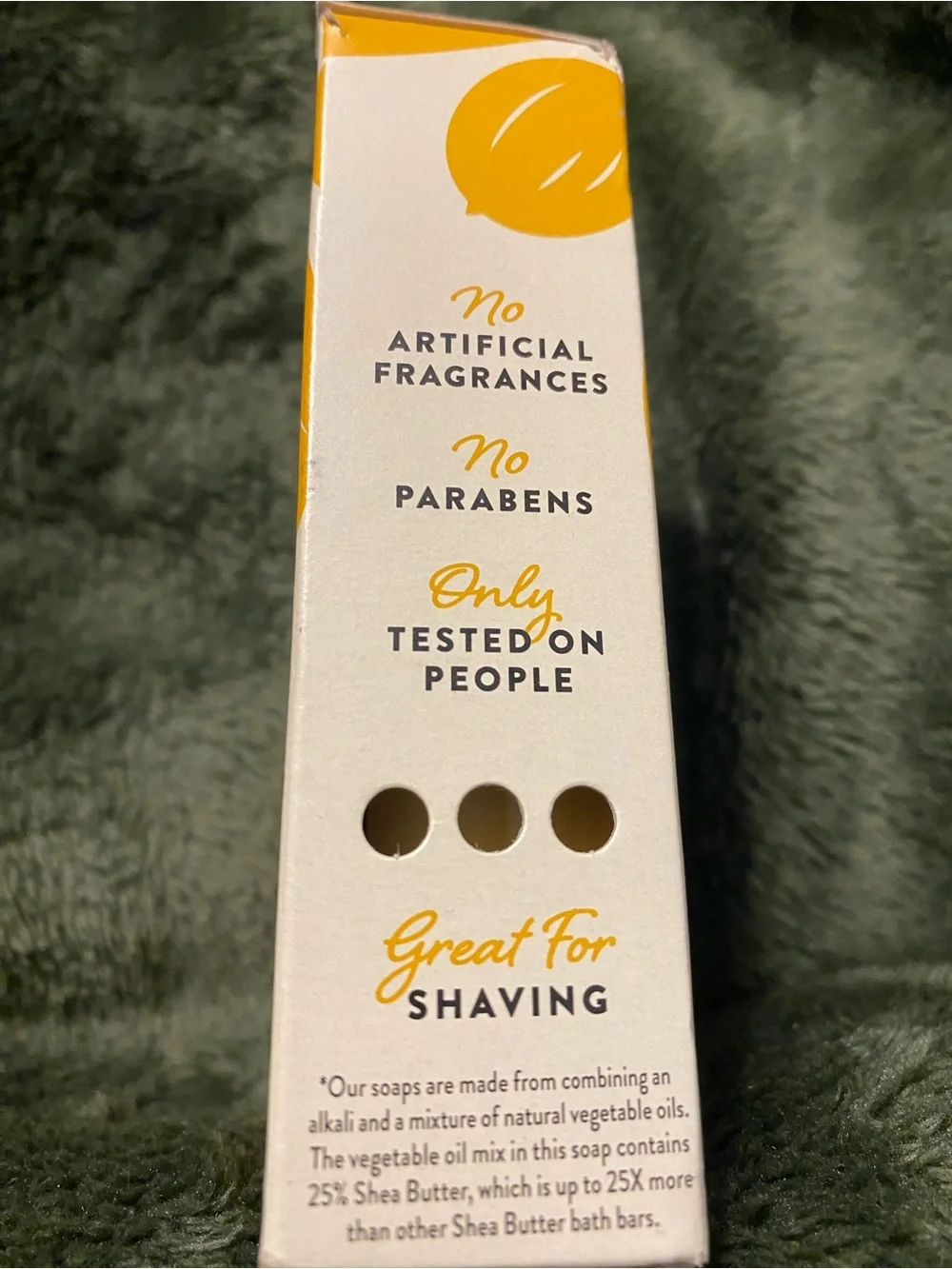 Unscented Shea Butter Moisturizing Bath Bar - Pete Bros